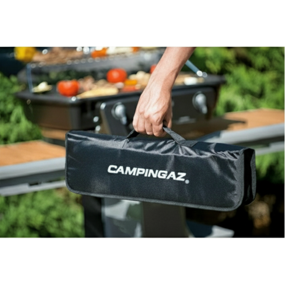Campingaz BBQ Utensil Kit Textile Case X5 Pcs