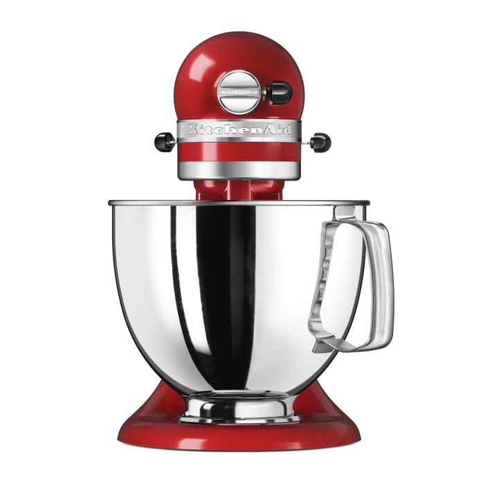 KitchenAid Artisan 4.8L Tilt-Head Stand Mixer – Candy Apple Red | Premium Baking, Dough & Cake Mixer for Home & Professional Use