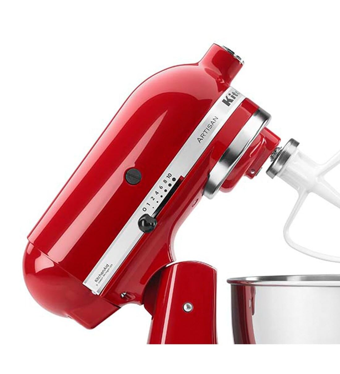 KitchenAid Artisan 4.8L Tilt-Head Stand Mixer – Candy Apple Red | Premium Baking, Dough & Cake Mixer for Home & Professional Use
