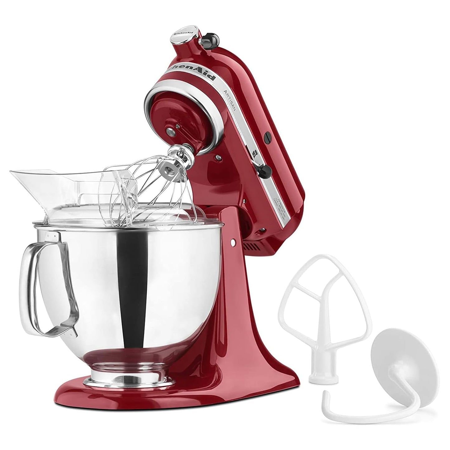 KitchenAid Artisan 4.8L Stand Mixer – Empire Red | Tilt-Head Design, 10-Speed, Dough, Cake, Baking & Mixing Machine for Home & Professional Kitchens