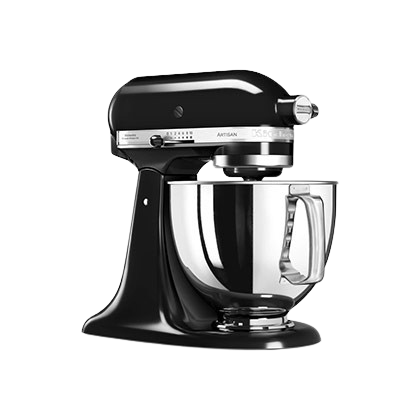 KitchenAid Artisan 4.8L Tilt-Head Stand Mixer – Onyx Black | Premium Dough, Cake & Baking Mixer for Home & Professional Kitchens