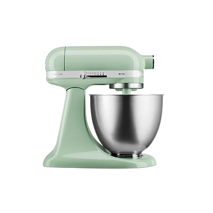 KitchenAid Mini 3.3L Tilt-Head Stand Mixer – Pistachio Green | Compact Baking & Dough Mixer for Small Kitchens & Everyday Home Use