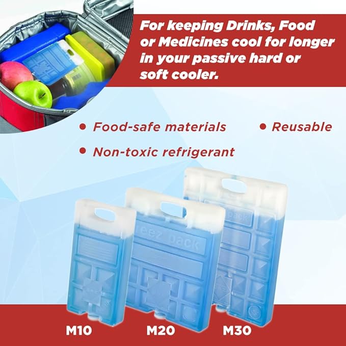 Campingaz Non-Toxic Liquid M20 Ice Substitute for Ice Box & Soft Cooler