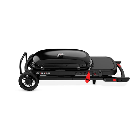 Weber Traveler Portable Gas Grill Stealth Edition – Compact Outdoor BBQ for Camping & Road Trips | Fast Delivery & Premium Service in India