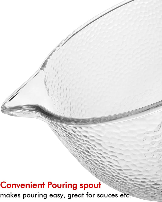 KitchenAid Hammered Glass Bowl