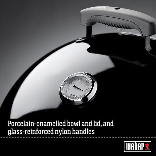 Weber Smokey Mountain Cooker 47cm – Premium Charcoal Smoker for Low & Slow BBQ