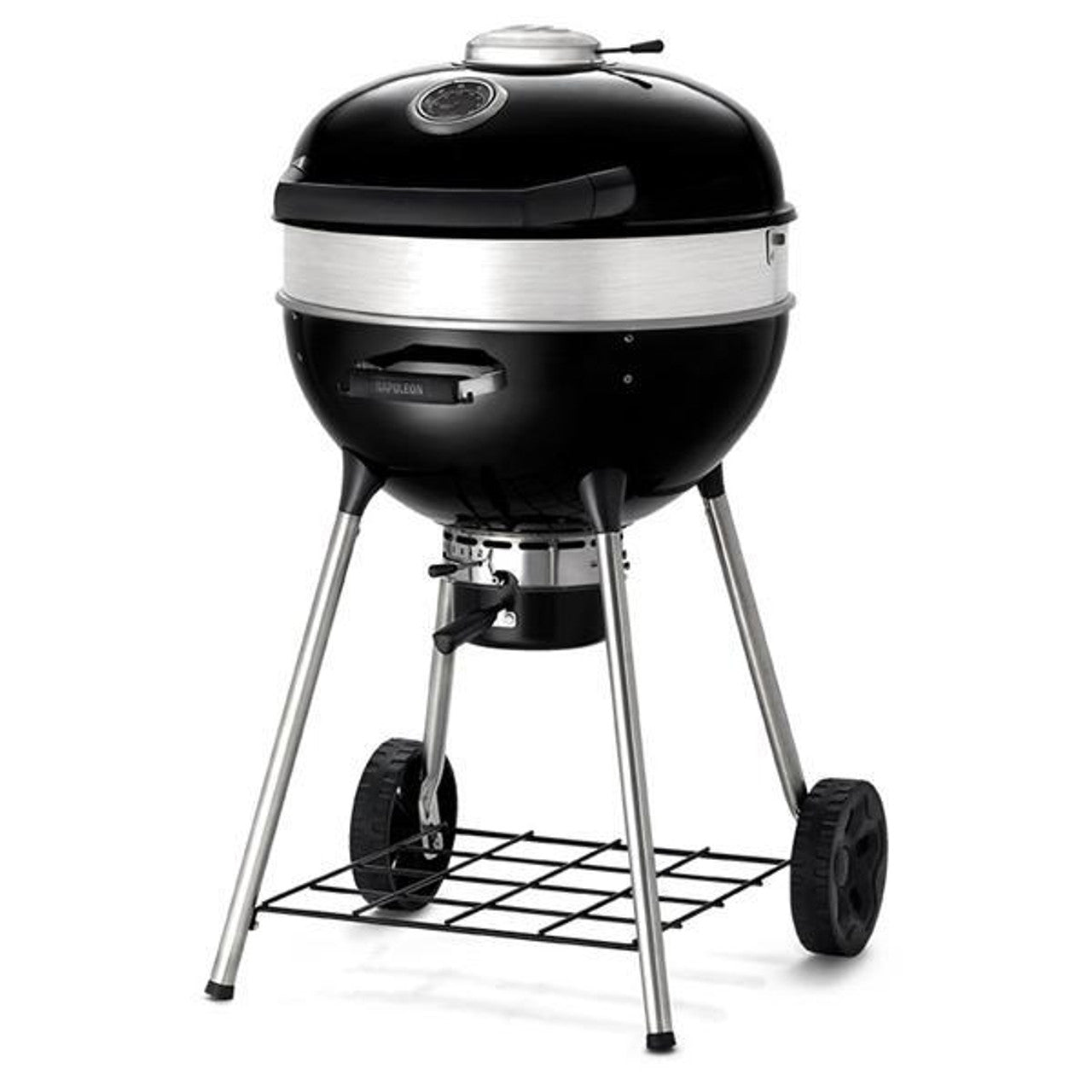 Napoleon PRO 22-Inch Charcoal Kettle Grill – PRO22K-LEG-3 Black & Stainless Steel | Premium Outdoor BBQ with Heavy-Duty Cooking Grates & Easy Ash Control. Bangalore, India