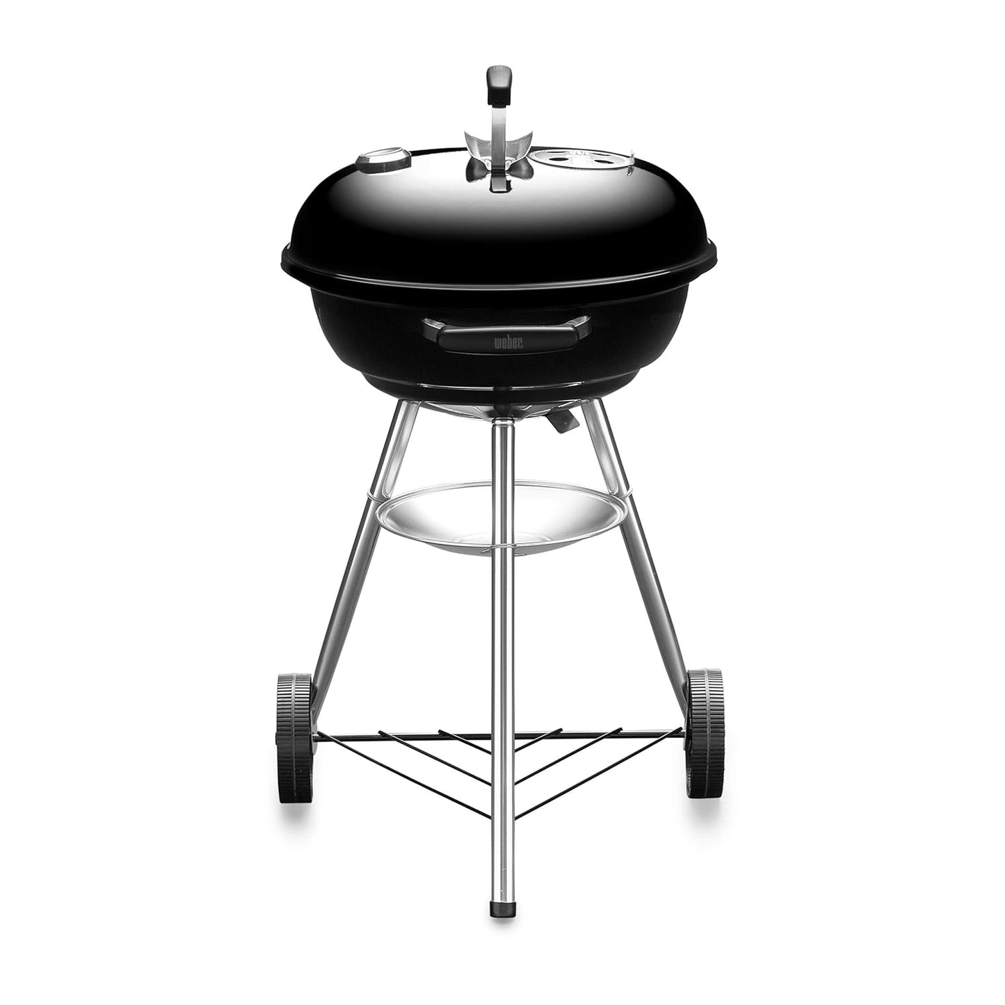 Weber 47cm Compact Charcoal Grill with Precision Thermometer – Ultimate Portable BBQ