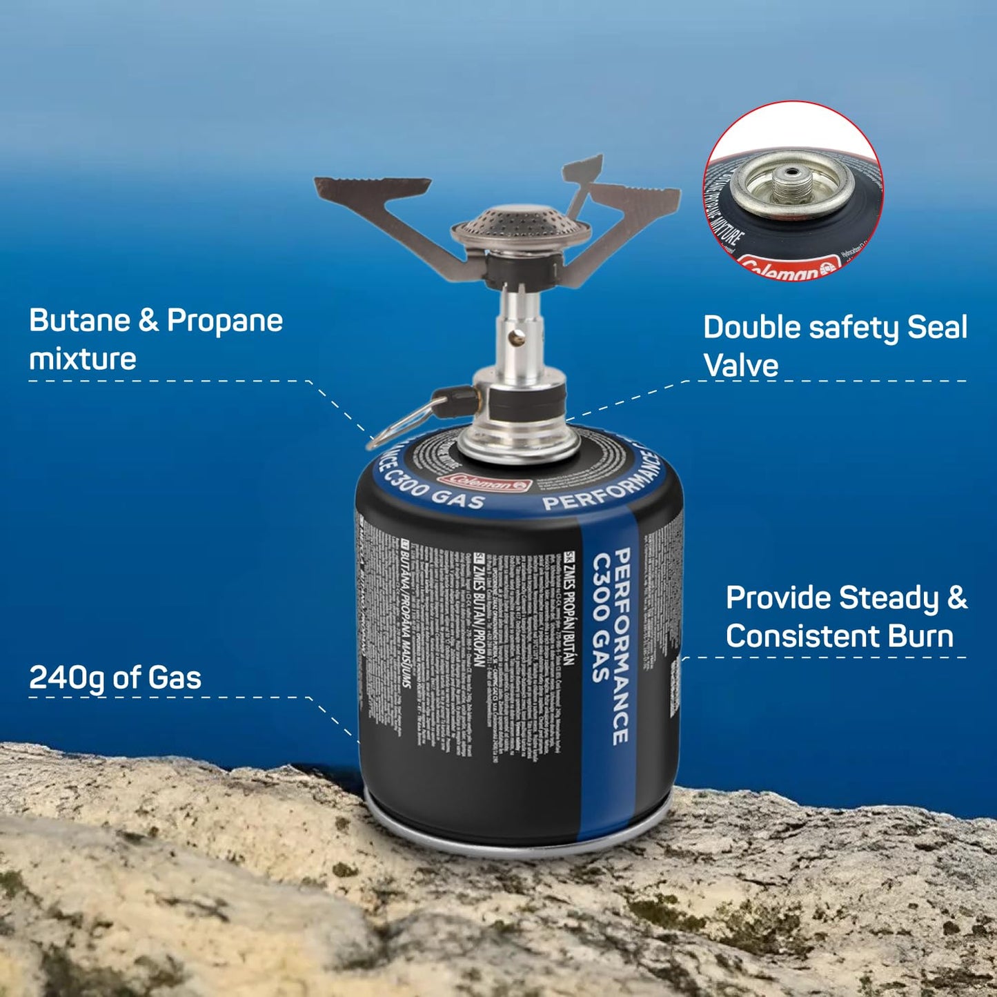 Coleman C500 Performance Gas Cartridge