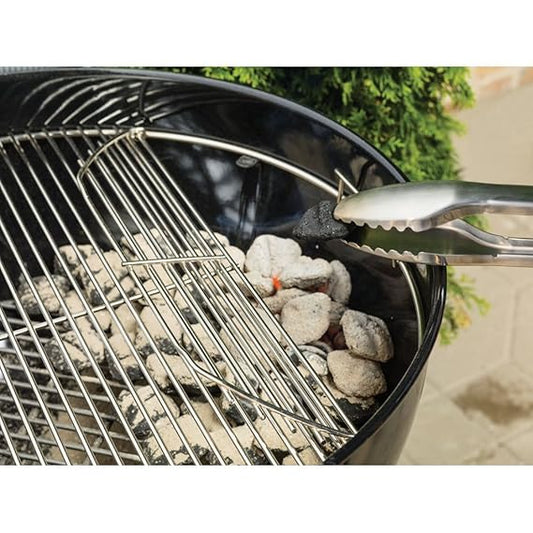 Weber Original Kettle Premium GBS 57cm Charcoal Grill with Thermometer – Gourmet BBQ System Ready