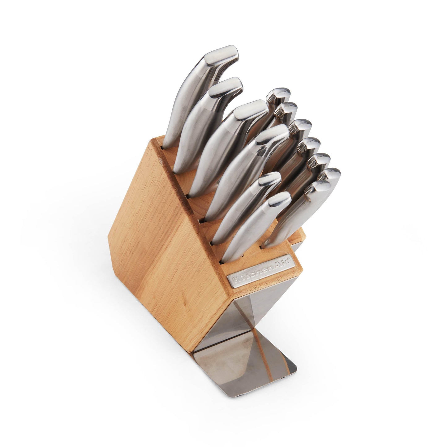 KitchenAid Stainless Steel Knife Set 14-Pieces - Silver
