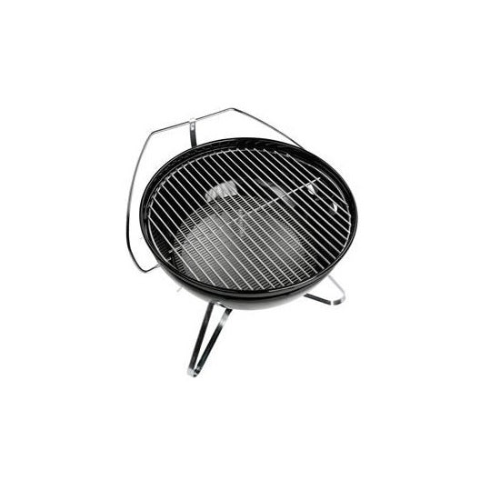 Weber Smokey Joe 37cm Charcoal Grill – Portable BBQ with Built-In Thermometer for Outdoor Grilling & Travel