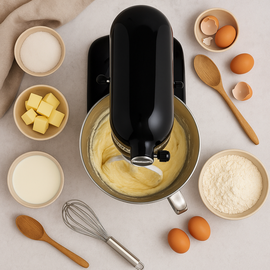 KitchenAid Artisan 4.8L Tilt-Head Stand Mixer – Onyx Black | Premium Dough, Cake & Baking Mixer for Home & Professional Kitchens