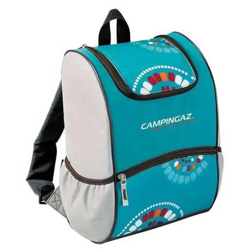Campingaz Ethnic MiniMaxi Soft Cooler Backpack | 9L | Keeps Cold 9 Hours | Hands-Free Carry | Multiple Pockets | For Hiking & Day Travel