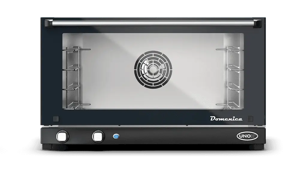 UNOX XF043 LINEMICRO Domenica Commercial Convection Oven | 4 Tray 600×400 mm | Manual Controls