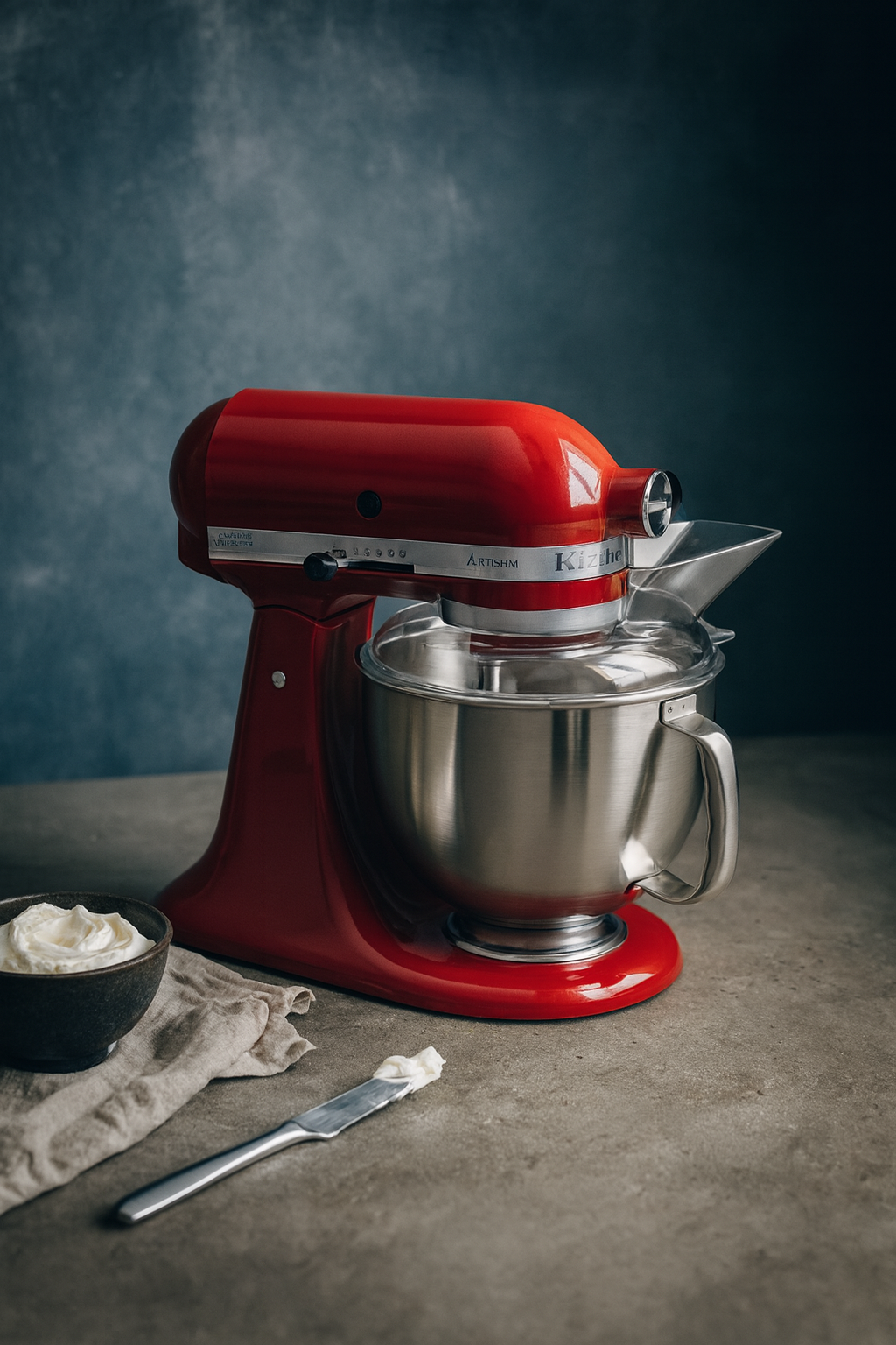 KitchenAid Artisan 4.8L Stand Mixer – Empire Red | Tilt-Head Design, 10-Speed, Dough, Cake, Baking & Mixing Machine for Home & Professional Kitchens