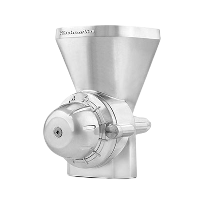 KitchenAid All-Metal Grain Mill Attachment – Heavy Duty Grinder for Wheat, Rice, Oats & More | Fits All KitchenAid Stand Mixers
