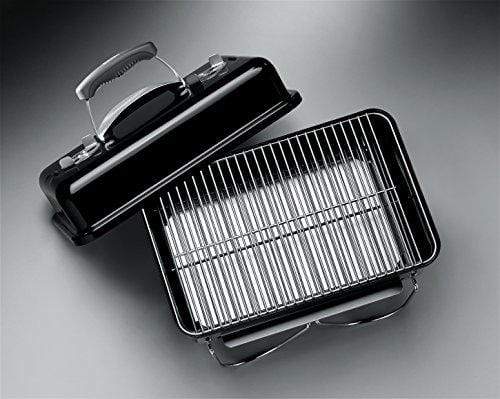 Weber Go-Anywhere Charcoal Grill – Portable BBQ for Travel, Camping & Balcony Use