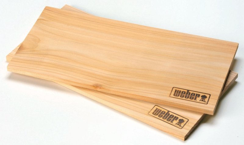 Weber Smoking Cedar Wood Planks – Enhance BBQ Flavor
