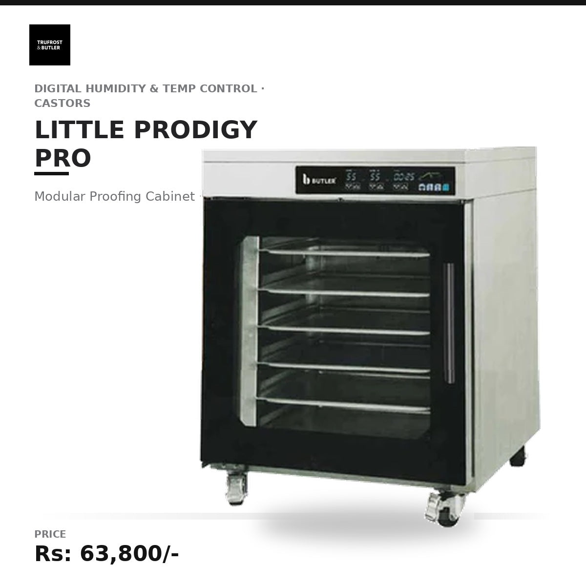 Butler Little Prodigy- Pro Modular 6Tray Proofer