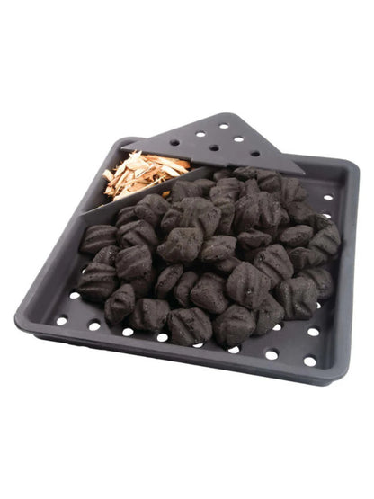 Napoleon Charcoal Tray for Gas Grills (67732) | Turn Your Gas Grill into a Charcoal BBQ | Authentic Smoky Flavor