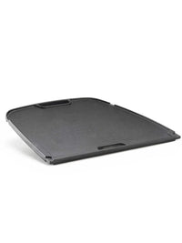 Napoleon Cast Iron Griddle (56080) | For Travel Q TQ285 & PRO285 | Double-Sided Flat & Ribbed | Porcelain Cast Iron | For Pancakes, Eggs & Grill Marks