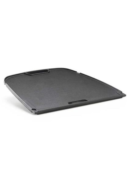 Napoleon Cast Iron Griddle (56080) | For Travel Q TQ285 & PRO285 | Double-Sided Flat & Ribbed | Porcelain Cast Iron | For Pancakes, Eggs & Grill Marks