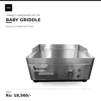Butler Baby Griddle Electric Griddle Flat