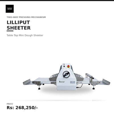 Butler Lilliput Table Top Mini Dough Sheeter
