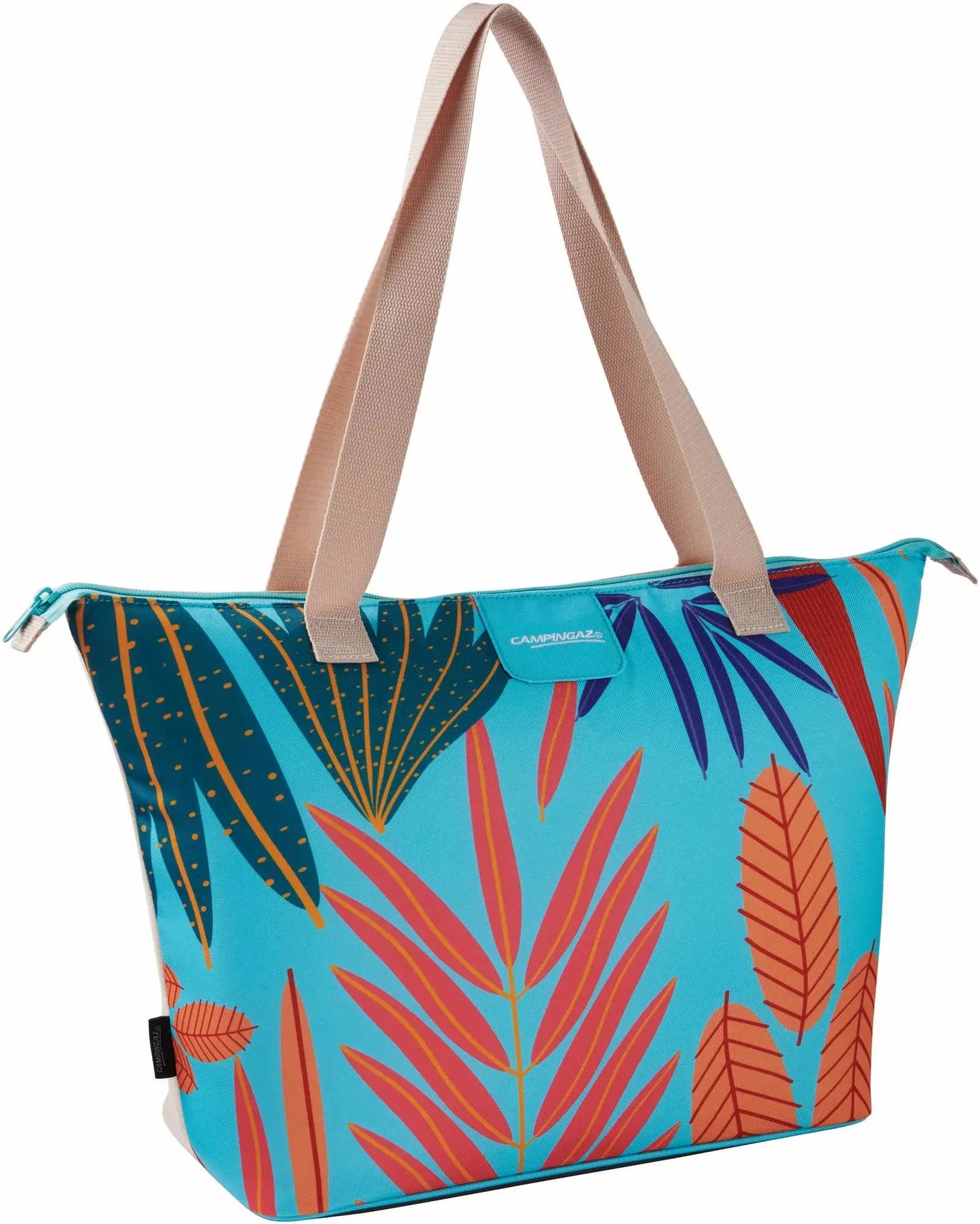 Campingaz 15L MiniMaxi  Soft Cooler Bag Insulated Shopping Bag 15 Litre Up to 7 Hours Cooling Grocery & Picnic Use Ethnic Print