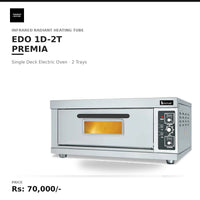 Butler EDO 1D-2T Premia Single Deck Electric Oven - 2 Trays
