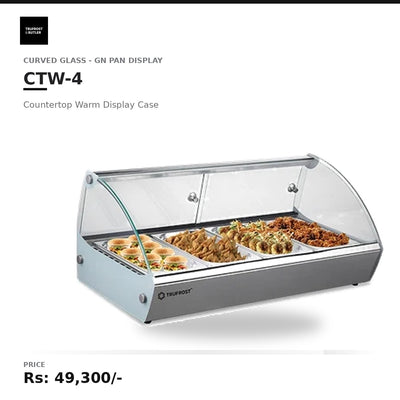 Trufrost CTW 4 Countertop Warm Display Case