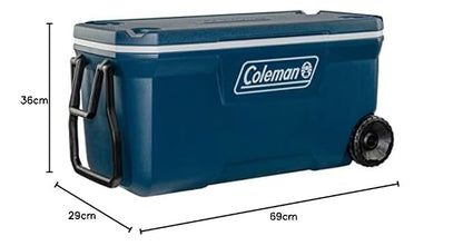 Coleman 100 QT Xtreme Cooler Box | 94.6L Large Capacity Ice Chest for Camping, BBQ, Outdoor Parties, Road Trips & Travel