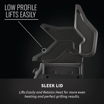 Napoleon Rouge 425 LPG Gas Grill, Black - R425PK-1-RC With Three Burners