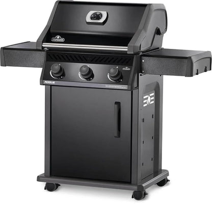 Napoleon Rouge 425 LPG Gas Grill, Black - R425PK-1-RC With Three Burners
