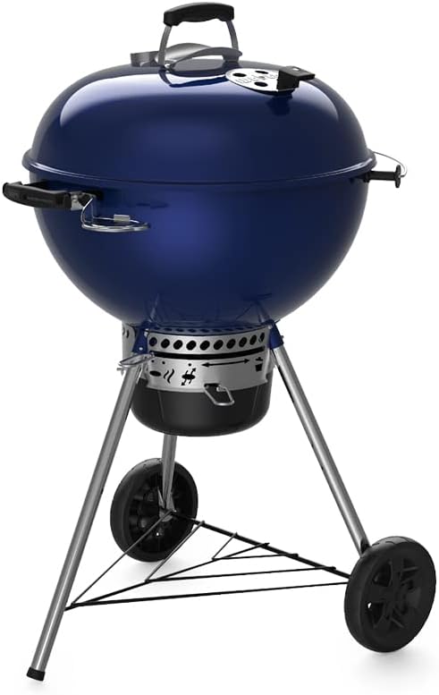 Weber Master-Touch GBS C-5750 Charcoal Grill 57cm | The Ultimate Versatile Charcoal BBQ Blue