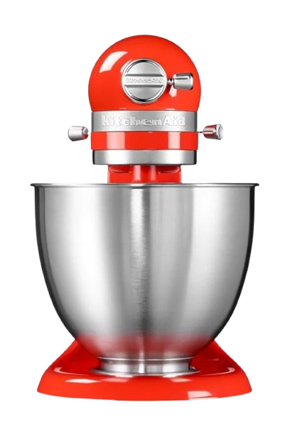 KitchenAid Mini 3.3L Tilt-Head Stand Mixer – Hot Sauce | Compact Baking & Dough Mixer for Small Kitchens & Everyday Home Use