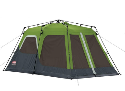 Coleman Fastpitch Instant Cabin 8 Person | 60-Second Fastpitch Setup | Weathertec System | 600 mm Water Column | Pre-Attached Poles