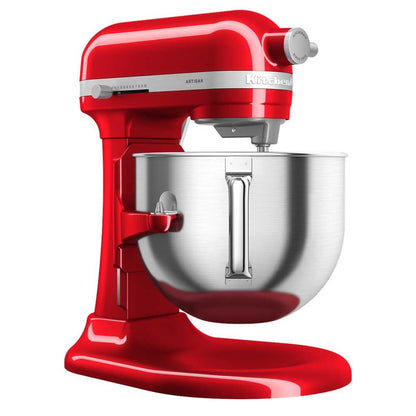 KitchenAid Bowl-Lift Stand Mixer 6.6L 11-Speed Heavy Duty Baking Machine with Flat Beater, Dough Hook & Wire Whisk - Candy Apple Red