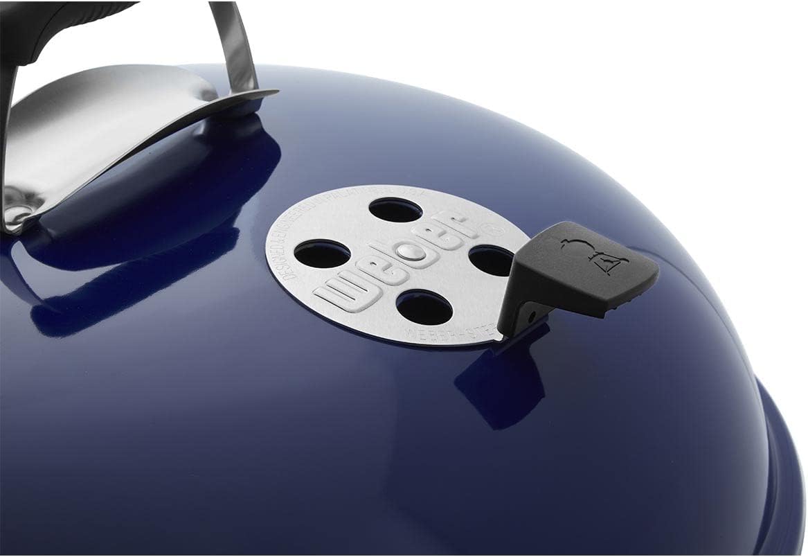 Weber Master-Touch GBS C-5750 Charcoal Grill 57cm | The Ultimate Versatile Charcoal BBQ Blue
