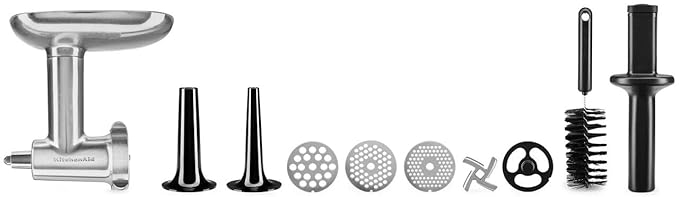 KitchenAid KSMMGA Metal Food Grinder Attachment