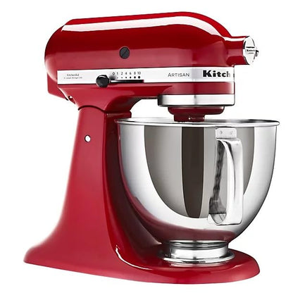 KitchenAid Artisan 4.8L Stand Mixer – Empire Red | Tilt-Head Design, 10-Speed, Dough, Cake, Baking & Mixing Machine for Home & Professional Kitchens
