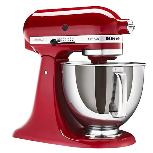 KitchenAid Artisan 4.8L Stand Mixer – Empire Red | Tilt-Head Design, 10-Speed, Dough, Cake, Baking & Mixing Machine for Home & Professional Kitchens