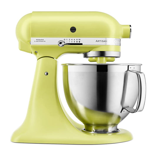 KitchenAid Artisan 4.8L Tilt-Head Stand Mixer – Kyoto Glow Green | Vibrant Baking, Dough & Cake Mixer for Home & Professional Use