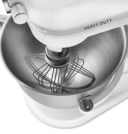 KitchenAid 6.9L Bowl-Lift Mixer: The 500W Commercial-Grade Dough & Cake Machine for Cafes, Chefs & Bakeries (White)