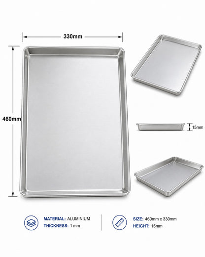 330mm * 460mm Half Tray (Aluminum)