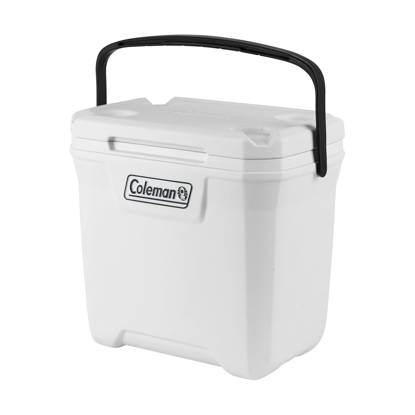 Coleman 28 QT Marine Cooler (26.4 Liter) - 39 Cans And Ice Retention - 3 day /BPA Free Material (White)