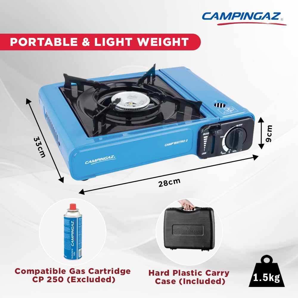 Campingaz Camp Bistro Camping Stove with Gas Cartridge - Pc 4