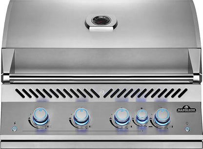 Napoleon Built-In 700 Series 32" LPG Gas Grill with Infrared Rear Burner, 4 Main Burners (BIG32RBPSS-1-RC)