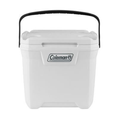 Coleman 28 QT Marine Cooler (26.4 Liter) - 39 Cans And Ice Retention - 3 day /BPA Free Material (White)